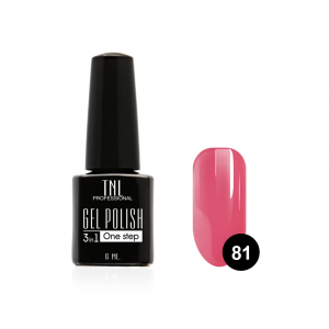 TNL Гель-лак 3 в 1 №81 амарат, 6 мл.
