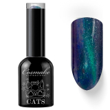 Cosmake 40 Гель-лак Кошачий глаз Сине-зеленый, 11 мл.
