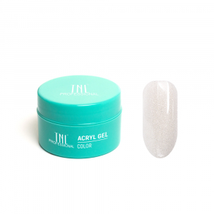 Акрил-гель TNL Illusion №06 Камуфлирующий сливочный с шиммером, 18 мл.