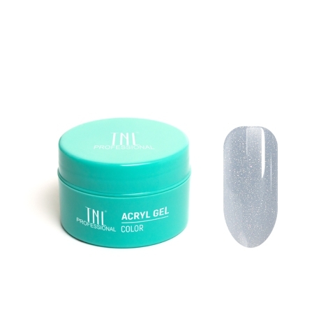 Акрил-гельTNL Illusion №15 Камуфлирующий дымчатый с шиммером, 18 мл.