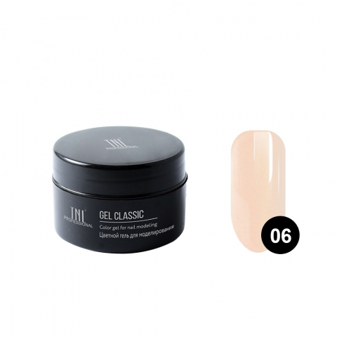 Гель TNL classic №06 камуфлирующий бежевый, 18 мл.
