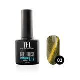 TNL Гель-лак Magnet Lux №03 грушевый с блестками, 10 мл.