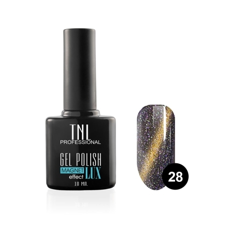 TNL Гель-лак Magnet Lux №28 мерцающая лаванда, 10 мл.