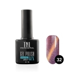 TNL Гель-лак Magnet Lux №32 мерцание темной орхидеи, 10 мл.