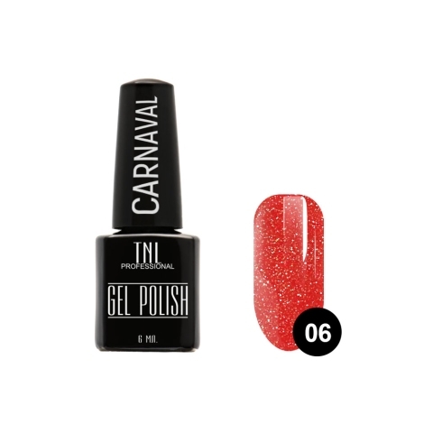TNL Гель-лак Карнавал №006 страсть Аргентины, 6 мл.