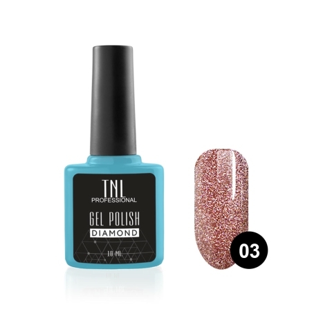 TNL Гель-лак Diamond №03 Опал, 10 мл.