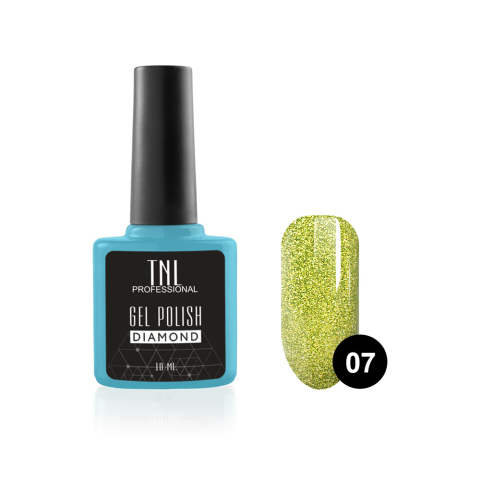 TNL Гель-лак Diamond №07 Хризолит, 10 мл.