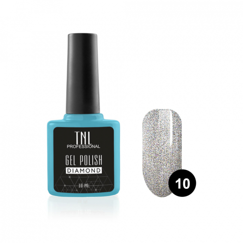 TNL Гель-лак Diamond №10 Морион, 10 мл.