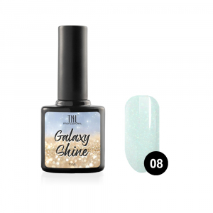 TNL Гель-лак Galaxy shine №08 светло-фисташковый с шиммером, 10 мл.