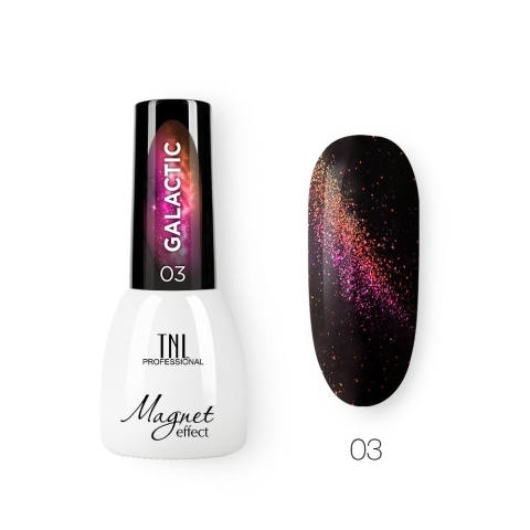 TNL Гель-лак Кошачий глаз Galactic №03 Гранатовая звезда, 7 мл.