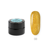 Гель-краска для стемпинга TNL №03 золотая, 6 мл.