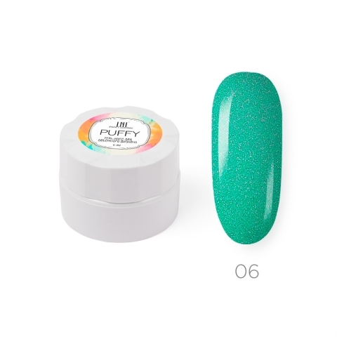 TNL Гель-мусс дизайн объем Puffy №06 Металлический лес, 6 мл.