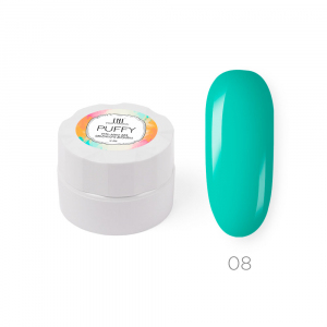 TNL Гель-мусс дизайн объем Puffy №08 Лазурный берег, 6 мл.