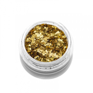 TNL Слюда Цветная золотая