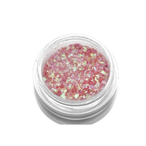 TNL Слюда Цветная розово-желтая