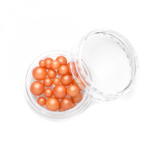 TNL Жемчуг микс №07 - оранжевый