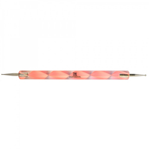 9-07 Дотс двусторонний розовый