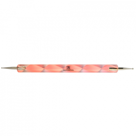 9-07 Дотс двусторонний розовый