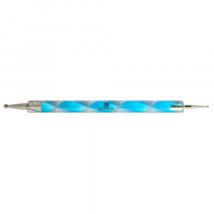 9-11 Дотс двусторонний голубой