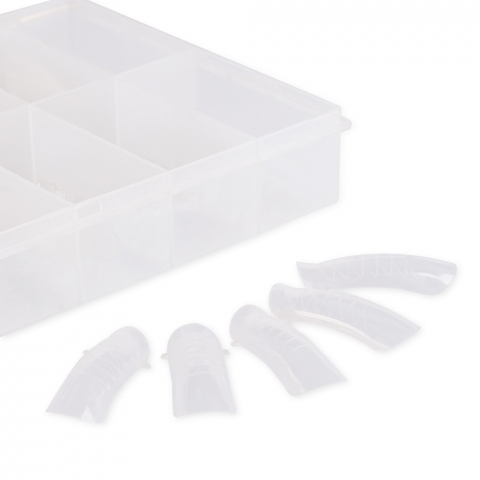 TNL Верхние формы для наращивания ногтей №2 Натуральный изгиб, 120 шт.