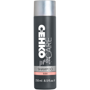 ЦЕКО CARE Prof Шампунь SOS для осветленных, обесцвеченных и вьющихся волос, 250 мл.
