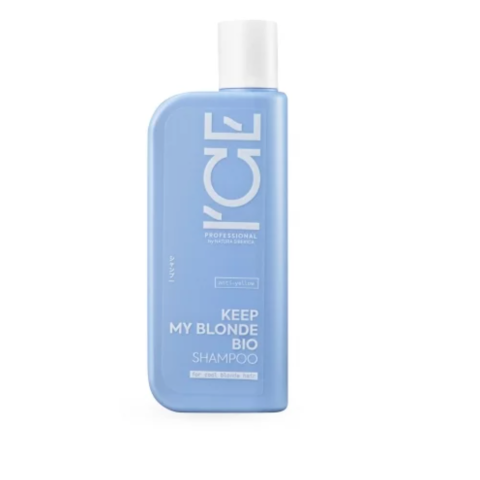 ICE Keep My Blonde Тонирующий шампунь для светлых волос, 250 мл.