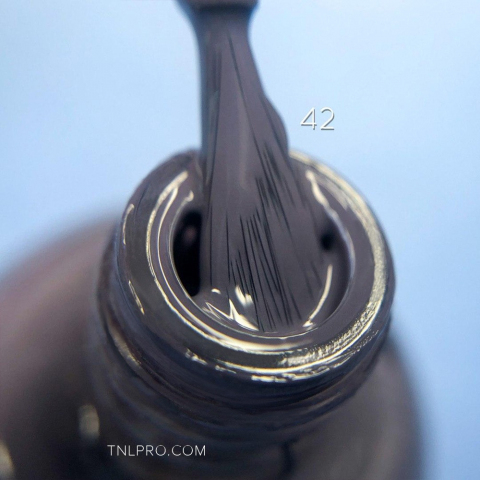 Лак для стемпинга TNL LUX №042 - серо-фиолетовый