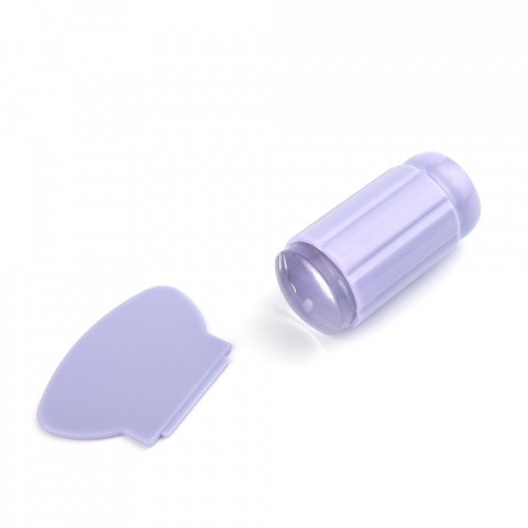 Штамп для стемпинга рифленый - лиловый