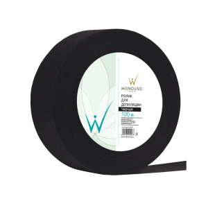 Ролик для депиляции 7 см*100 м ITALWAX Черный