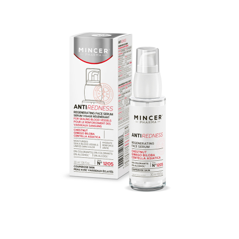 MINCER Регенерирующая сыворотка для лица для укрепления сосудов №1205, 30 мл.