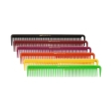 Riff Р403 А Расческа разделительная, универсальная, оранжевая