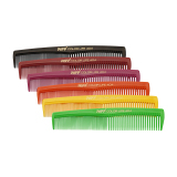 Riff Р404 А Расческа рабочая для стрижки, универсальная комбинированная, зеленая