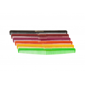 Riff Р406 А Расческа комбинированная для тушёвки (для височных зон), розовая