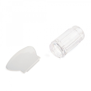 TNL Штамп для стемпинга рифленный, прозрачный