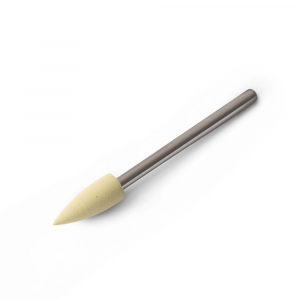 189218 Фреза-полировщик силиконовая, конус, мягкая, 4*12 мм.