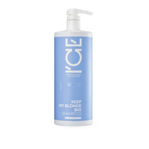 ICE Keep My Blonde Тонирующий шампунь для светлых волос, 1000 мл.