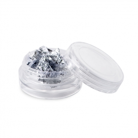 Поталь Фольга для дизайна - серебро, 1 шт.