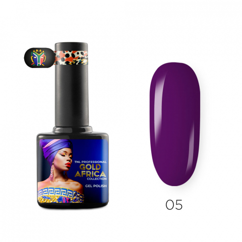 TNL Гель-лак GOLD Africa №05-Сахарная слива, 10 мл.