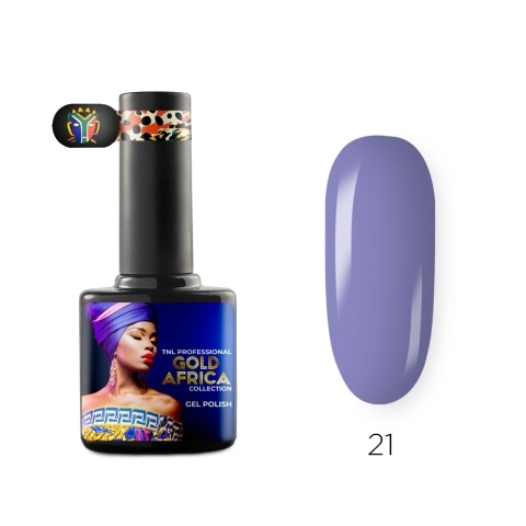 TNL Гель-лак GOLD Africa №21-Голубой носорог, 10 мл.