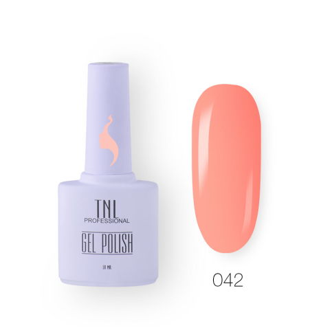 TNL Гель-лак 8 Чувств №042 персиковый бутон, 10 мл.