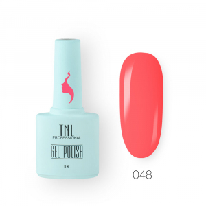 TNL Гель-лак 8 Чувств №048 калипсовый коралл, 10мл.