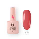 TNL Гель-лак 8 Чувств №072 красный минерал, 10 мл.