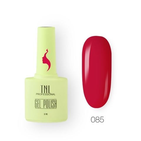 TNL Гель-лак 8 Чувств №085 красный леденец, 10 мл.
