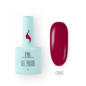 TNL Гель-лак 8 Чувств №095 винный, 10 мл.