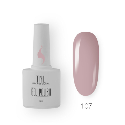 TNL Гель-лак 8 Чувств №107 капучино, 10 мл.