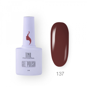 TNL Гель-лак 8 Чувств №137 шоколадный фондан, 10 мл.