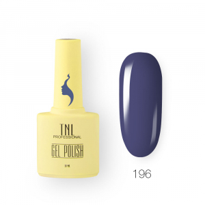 TNL Гель-лак 8 Чувств №196 темная ночь, 10 мл.