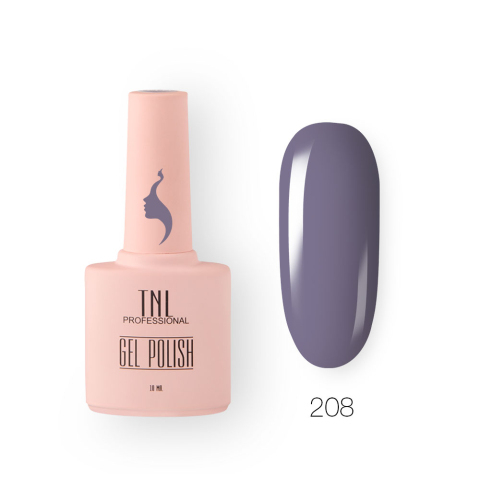 TNL Гель-лак 8 Чувств №208 сумерки, 10 мл.
