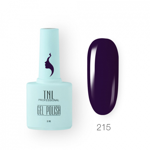 TNL Гель-лак 8 Чувств №215 петуния, 10 мл.