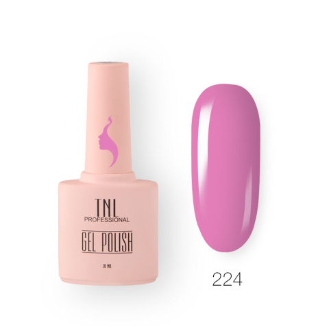TNL Гель-лак 8 Чувств №224 орхидея, 10 мл.